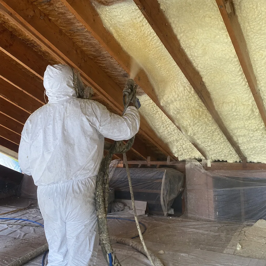 Spray Foam Insulation in Atherton